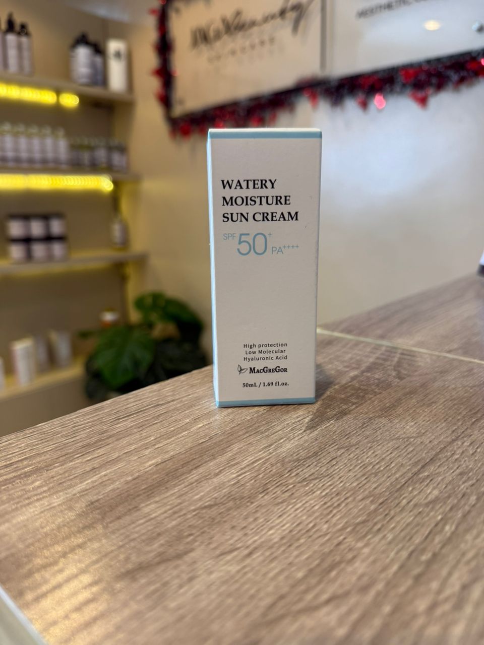 Watery Moisture Sun cream SPF 50+