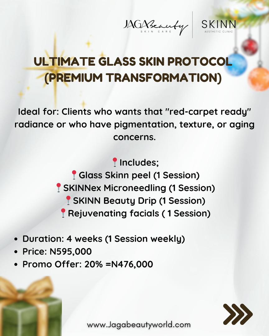VIP GLASS SKINN SUBSCRIPTION (FOR LOYAL CLIENTS OR INFLUENCERS)