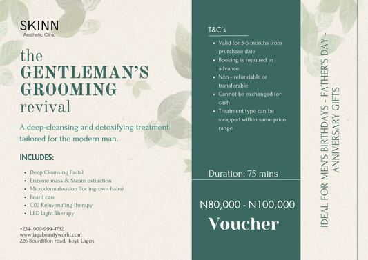 The GENTLEMAN'S GROOMING revival Gift Voucher